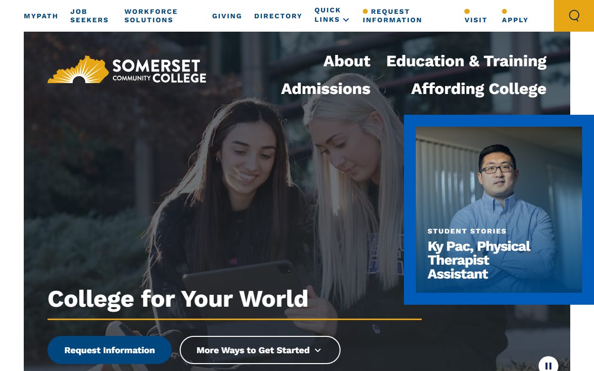 Somerset Technical College campus in Somerset, KY