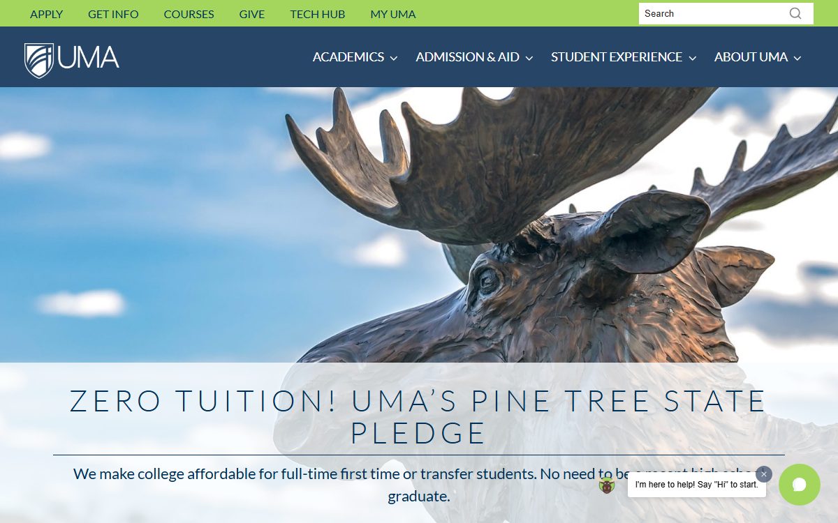 University of Maine at Augusta campus in Brunswick, ME