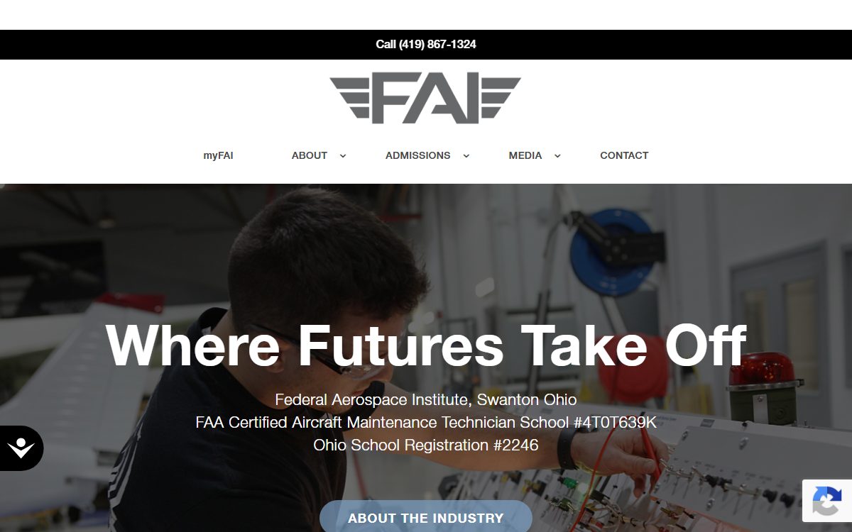 Federal Aerospace Institute campus in Swanton, OH