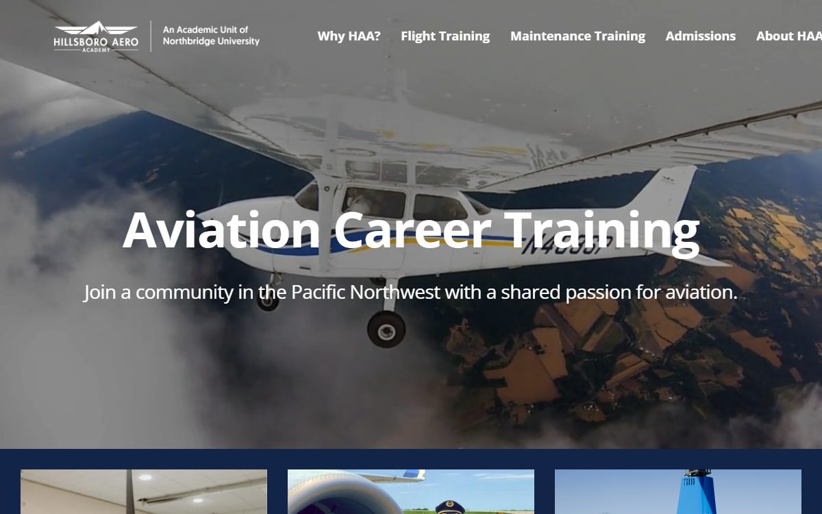 Hillsboro Aero Academy campus in Hillsboro, OR
