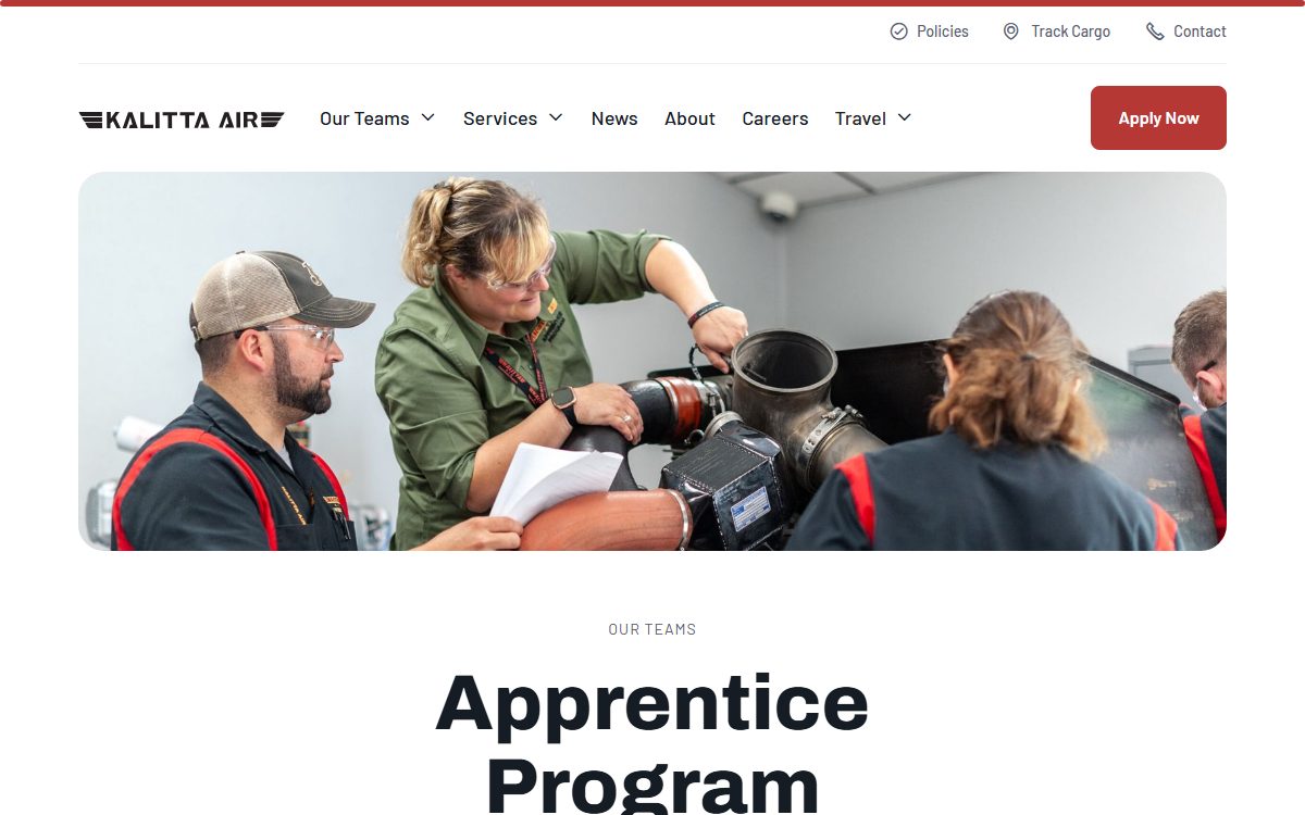 Kalitta Air Apprentice Program apprenticeship program in Oscoda, MI