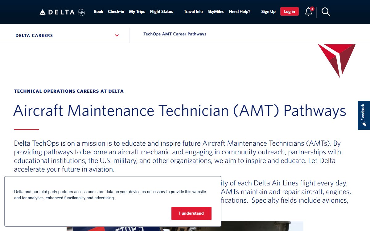 Delta TechOps Apprentice / ASM Program apprenticeship program in Atlanta, GA