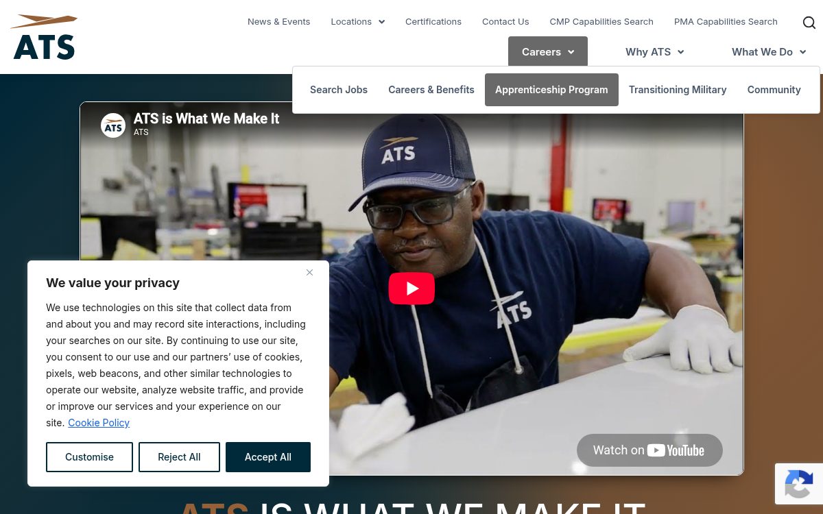 Aviation Technical Services (ATS) Apprenticeship apprenticeship program in Everett, WA