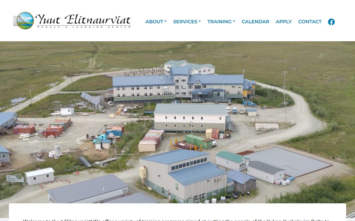 Yuut Elitnaurviat Regional AMT School campus in Bethel, AK