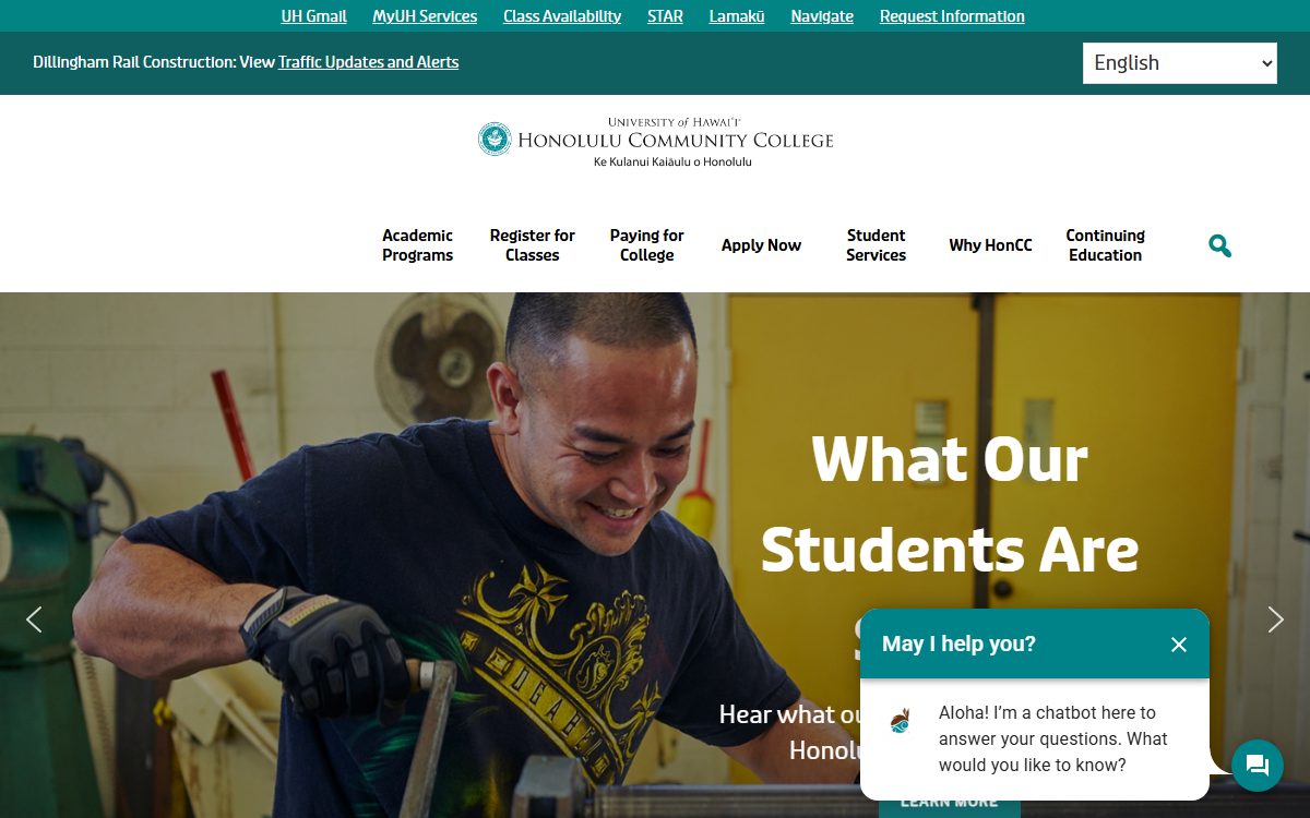 Honolulu Community College - Dept of Aeronautics campus in Honolulu, HI